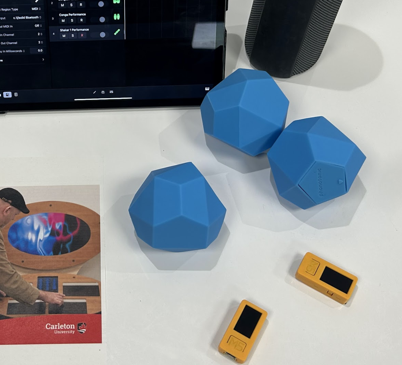 SymphoSolids: faceted polyhedron instruments with controllers and configuration software.